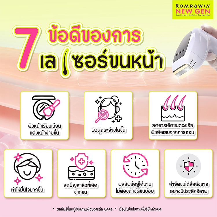 เลเซอร์ขนหน้า