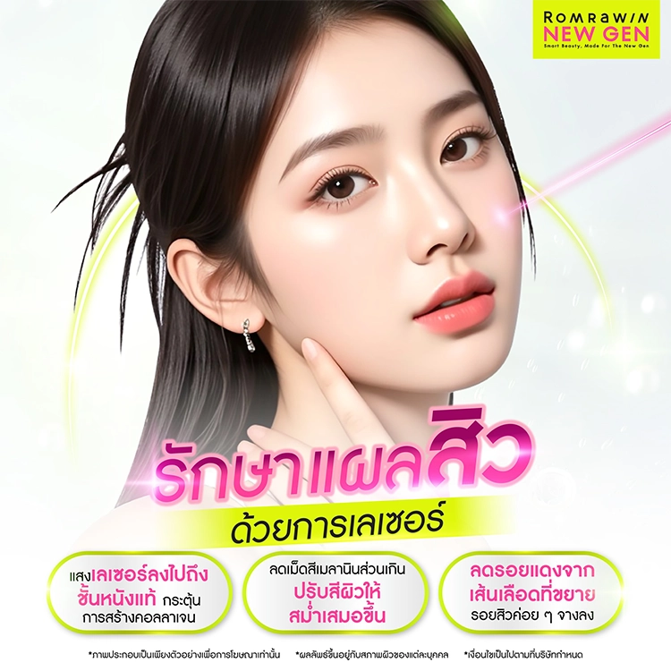 รักษาแผลสิว