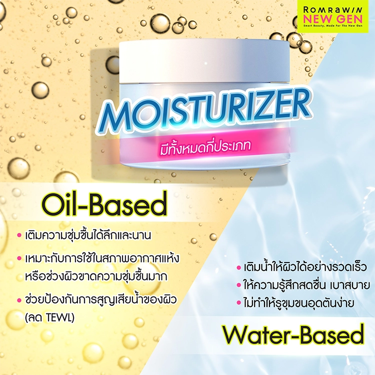 Moisturizer ผิวมัน