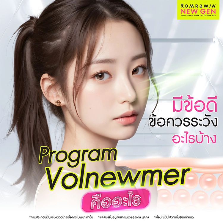 Volnewmer ข้อดีข้อเสีย เหมาะกับใคร ต่างจากเครื่องยกกระชับอื่นอย่างไร