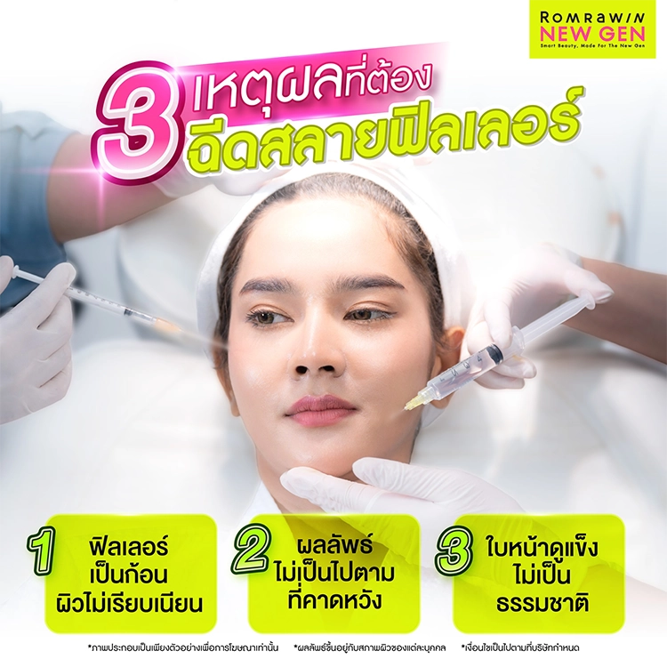 ฉีดสลายฟิลเลอร์