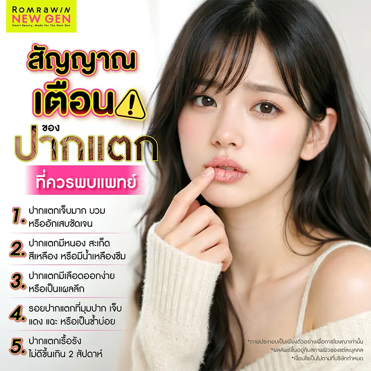 ปากแตก