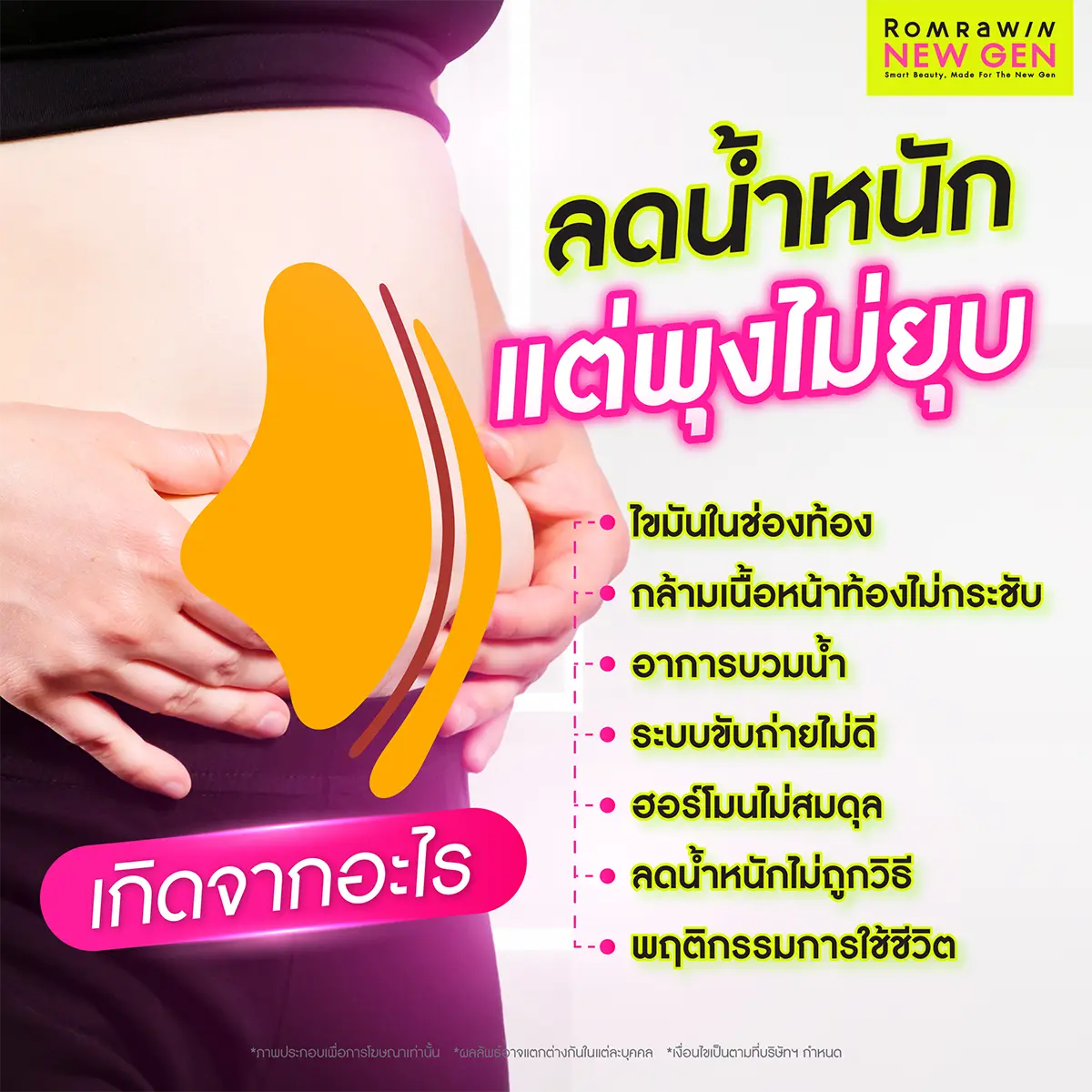 วิธีลดพุงผู้หญิงเร่งด่วน 3 วัน