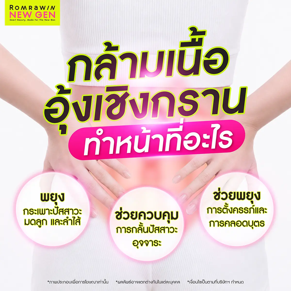 เจาะลึกความรู้และหน้าที่สำคัญของกล้ามเนื้ออุ้งเชิงกรานในการพยุงอวัยวะภายใน รมย์รวินท์คลินิก