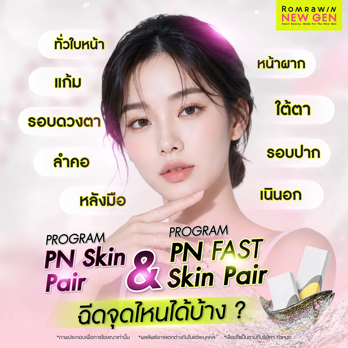 รีวิวโปรแกรมฉีดผิว PN Skin Pair และ PN FAST Skin Pair นวัตกรรมอิตาลี Plinest สรุปสิบพิกัดบริเวณที่เหมาะสำหรับการฉีดฟื้นฟูผิวของรมย์รวินท์คลินิก