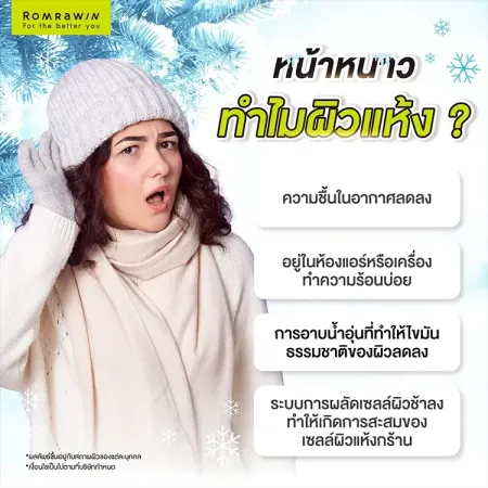 หน้าแห้งใช้อะไรดี