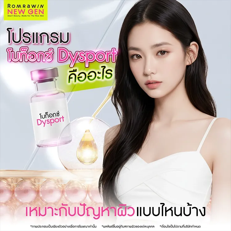 โบท็อกซ์ Dysport คืออะไร กี่วันถึงเห็นผล มีข้อดีอย่างไร