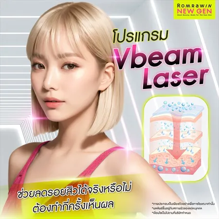 Vbeam Laser คืออะไร ช่วยลดรอยสิวได้จริงหรือไม่ ทำกี่ครั้งเห็นผล