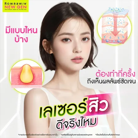 เลเซอร์สิว คืออะไร รักษาสิวแต่ละประเภทแตกต่างกันอย่างไร