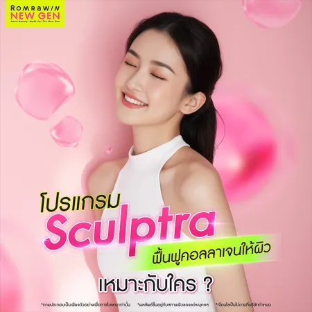 Sculptra คืออะไร แตกต่างจากโปรแกรมฉีดหน้าใสอื่นอย่างไร