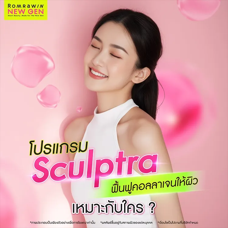 Sculptra คืออะไร แตกต่างจากโปรแกรมฉีดหน้าใสอื่นอย่างไร
