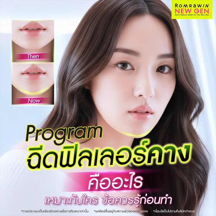 ฉีดฟิลเลอร์คาง คืออะไร เหมาะกับใคร ฉีดกี่ครั้งเห็นผล