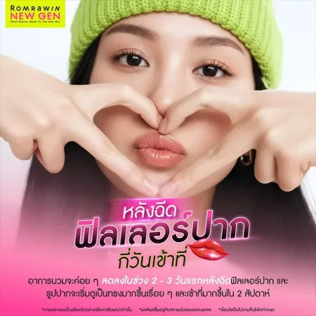 หลังฉีดฟิลเลอร์ปาก