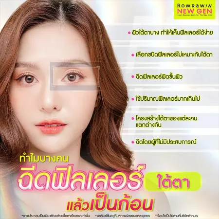 ฟิลเลอร์ใต้ตาอันตรายไหม