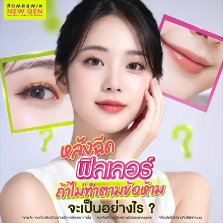 หลังฉีดฟิลเลอร์ ห้ามทำอะไรบ้าง