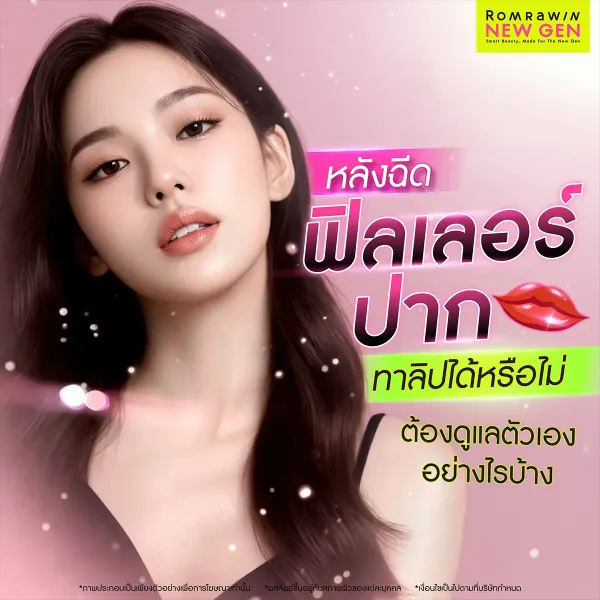 หลังฉีดฟิลเลอร์ปาก กี่วันหายบวม? พร้อมวิธีดูแลตัวเองให้ยุบไว