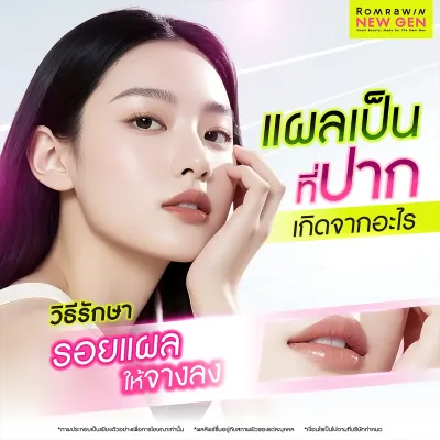 แผลเป็นที่ปากรักษายังไง? สาเหตุเกิดจาก? กี่วันหาย?