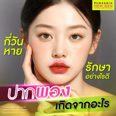 ปากพอง สาเหตุเกิดจากอะไร แก้อย่างไร กี่วันหาย อันตรายไหม