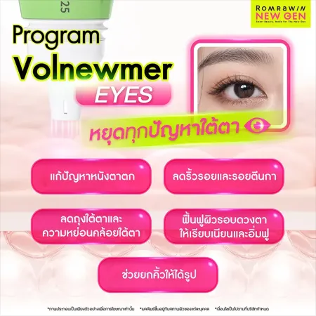 ปัญหาผิวรอบดวงตาที่ช่วยแก้ไขด้วยการทำ Volnewmer Eyes