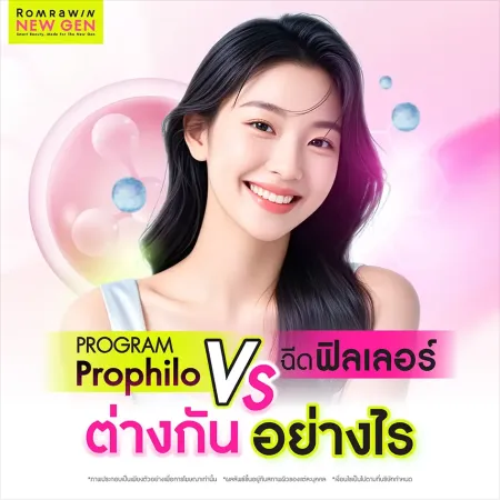เปรียบเทียบข้อแตกต่างระหว่าง Program Profhilo กับการฉีดฟิลเลอร์