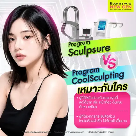 Sculpsure กับ Coolsculpting