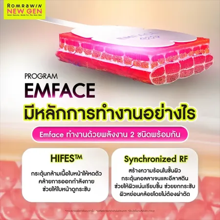 หลักการทำงานของ Program EMFACE พลังงาน HIFES และ Synchronized RF